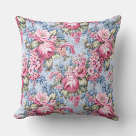 Almofada Vintage Pink Floral