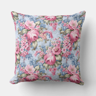 Almofada Vintage Pink Floral
