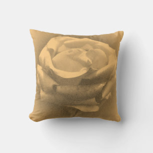 Almofada Vintage Pink Rose Close-up