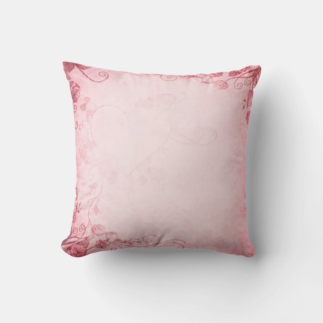 Almofada Vintage Plum Rosa (Frente)
