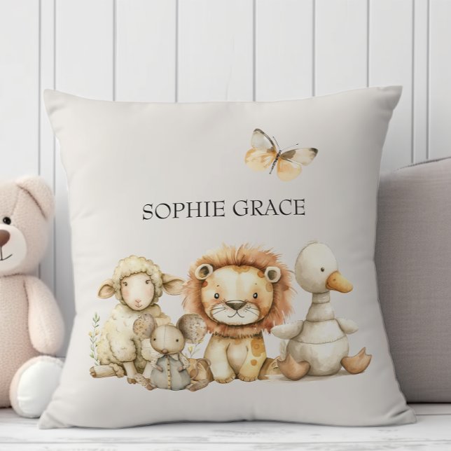 Almofada Vintage Plush Nursery Baby (Criador carregado)