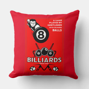 Almofada Vintage Pocket Billards