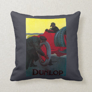 Almofada Vintage PosterEurope de Dunlop