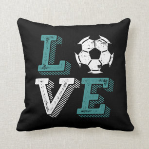 Almofada Vintage Retro Adoro Jogador De Futebol Treinador E