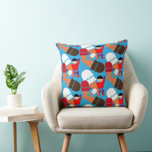 Almofada Vintage Retro Sorvete Art