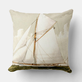 Almofada Vintage Sailboat