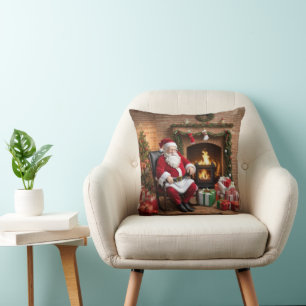 Almofada Vintage Santa Claus