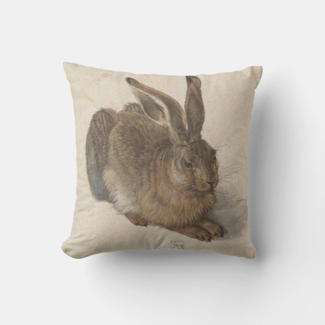 Almofada Vintage-Style Albrecht Dürer (Frente)