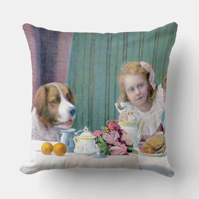 Almofada Vintage Tea Party (Frente)