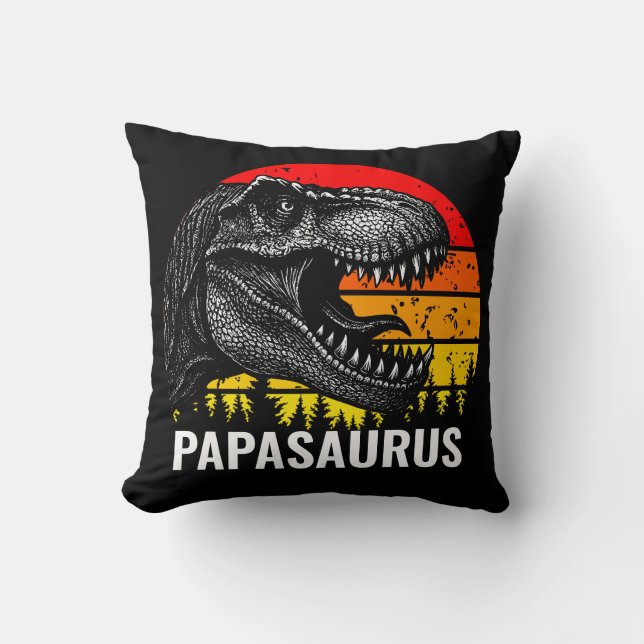 Almofada Vintage Trex Papasaurus (Frente)