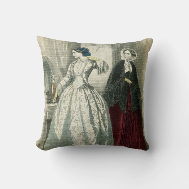 Almofada Vintage Victorian Fashion (Frente)