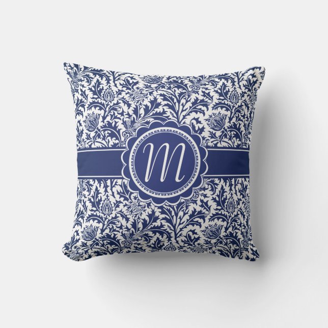 Almofada Vintage Victorian Floral William Morris (Frente)