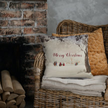 Vintage Victorian Winter Holiday Christmas