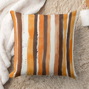 Almofada Vintage Watercolor Striped-Terthy Café(5)