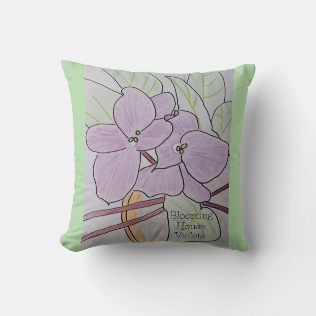 Almofada Violações de Casa Sangrentas (Frente)