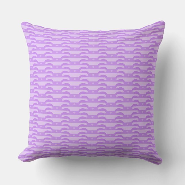 Almofada Violet Dreams Throw Pillow (Frente)