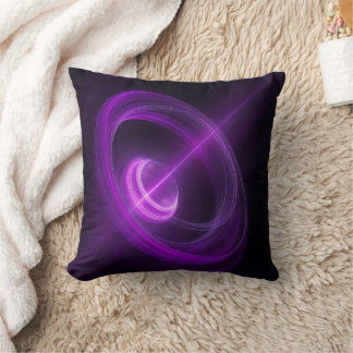 Almofada Violet Energy Vortex Throw Pillow
