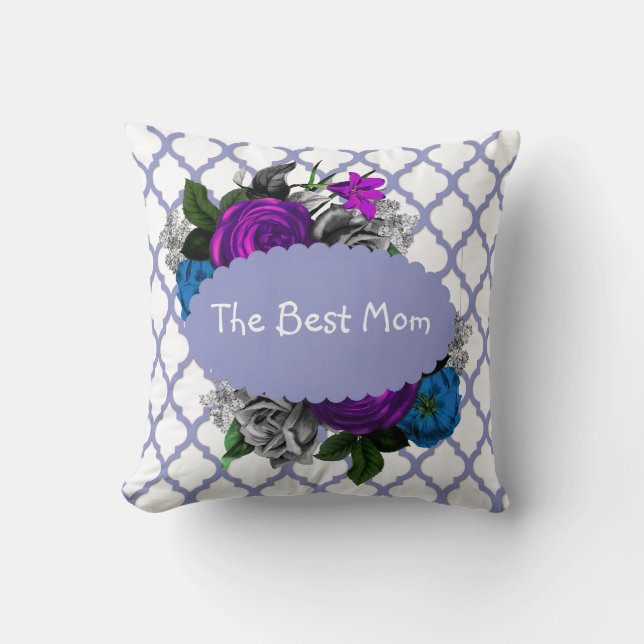 Almofada Violet Mothers Day Pillow (Frente)