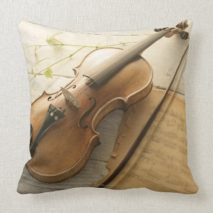 Almofada Violino e partitura