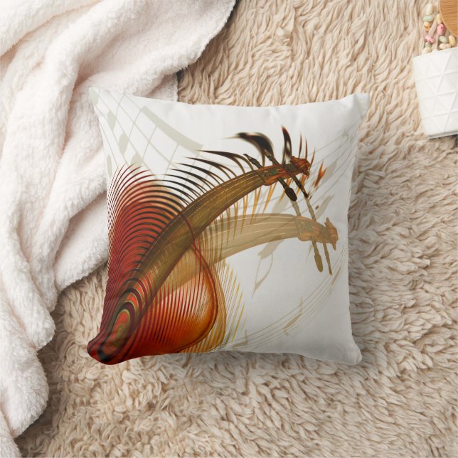 Almofada Violino Fractal (Cobertor)