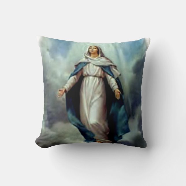 Almofada Virgem Maria abençoada - mãe do deus (Frente)