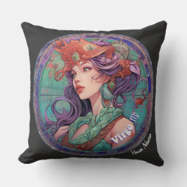 Almofada Virgo Personalizado Zodiac