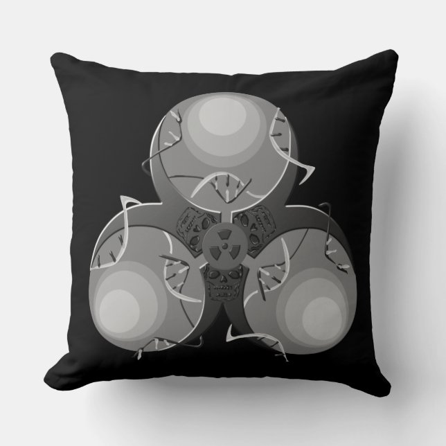 Almofada Vírus da morte (Frente)