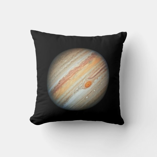 Almofada Visão do Planeta Júpiter (Telescópio Hubble) (Frente)