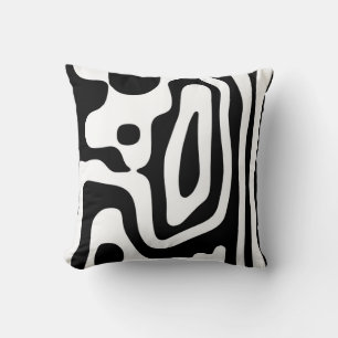 Almofada Vise Grip: Abstrato preto e branco
