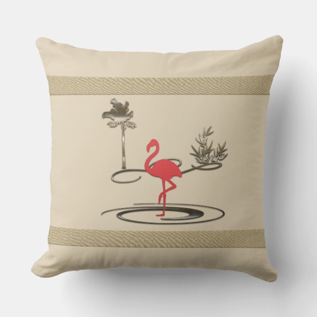 Almofada Visita de Feriados Dourados (Frente)