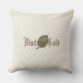 Almofada Visita de Feriados Dourados