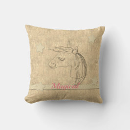 Almofada Vista de Férias Douradas