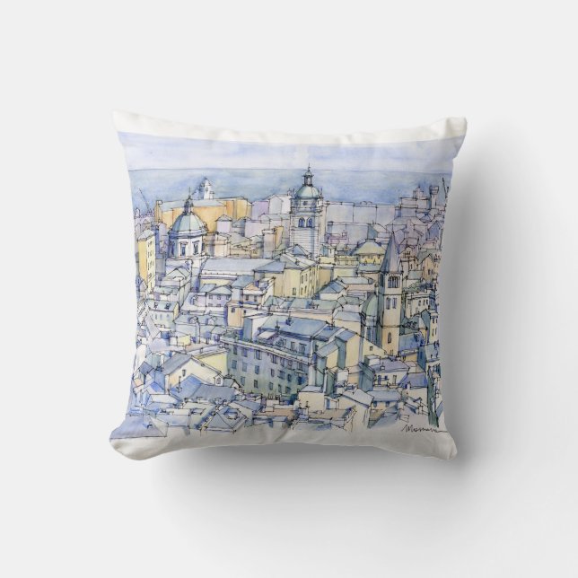 Almofada Vista de Génova (Frente)