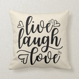 Almofada Vive o amor do riso