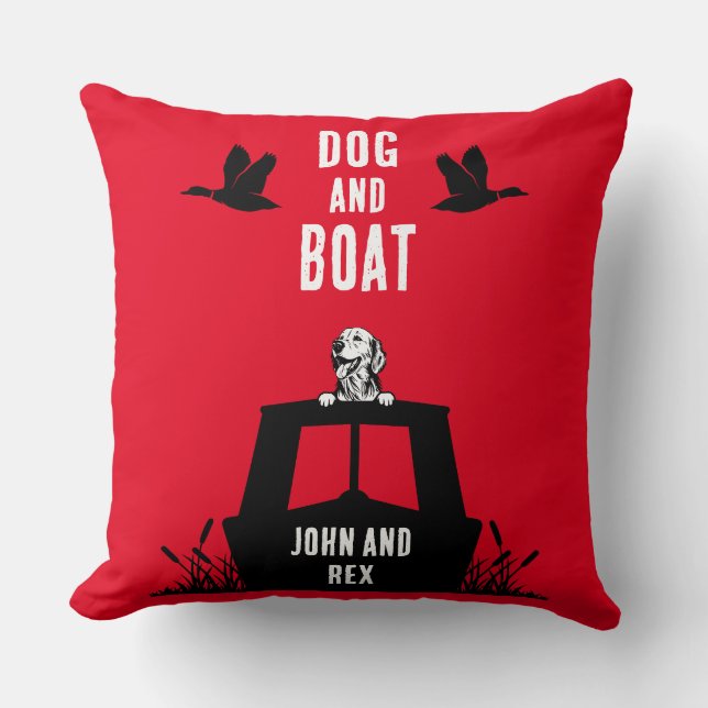 Almofada Vivendo em Narrowboat (Frente)