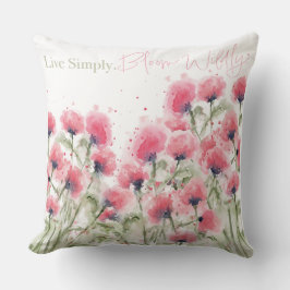 Almofada Viver Simplesmente. Bloom Wilely