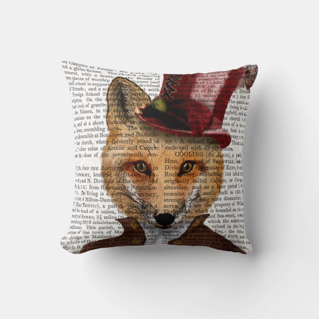 Almofada Vivienne Steampunk Fox (Frente)