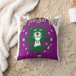 Almofada Você Disse Caminhar? Travesseiro decorativo Engraç