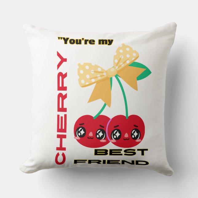 ALMOFADA VOCÊ É MEU MELHOR AMIGO. (Frente)