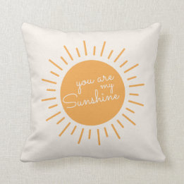 Almofada Você é meu Sol | Corante Amarelo