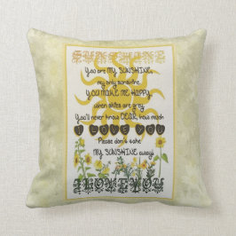 Almofada Você é minha luz do sol