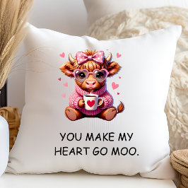 Almofada Você Faz Meu Coração Ir Moo Dia dos Namorados Dive