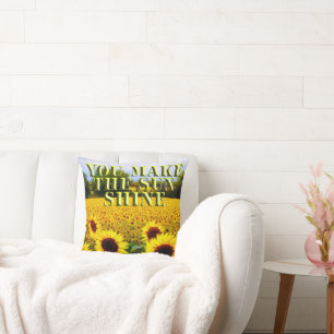 Almofada Você Faz O Sol Brilhar, Cushion