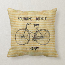 Você mais a bicicleta iguala o amarelo antigo