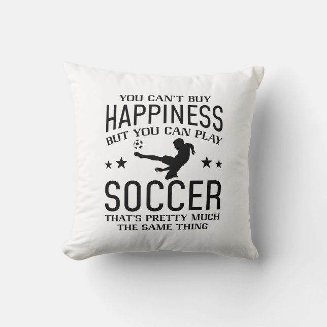 Almofada Você Pode Jogar Futebol (Frente)