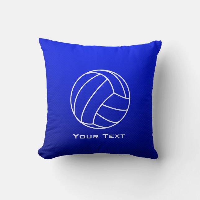 Almofada Voleibol azul profundo (Frente)