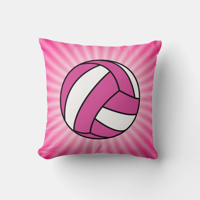 Almofada Voleibol cor-de-rosa (Frente)