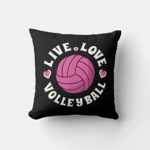 Almofada Voleibol De Amor Vivo Para Mulheres Meninas Fa De