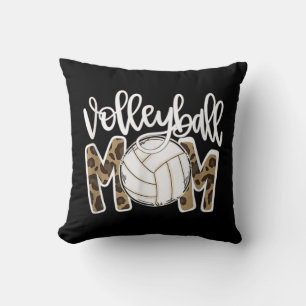 Almofada Voleibol Mãe Diversão Leopardo Bola Mãe Dia de as