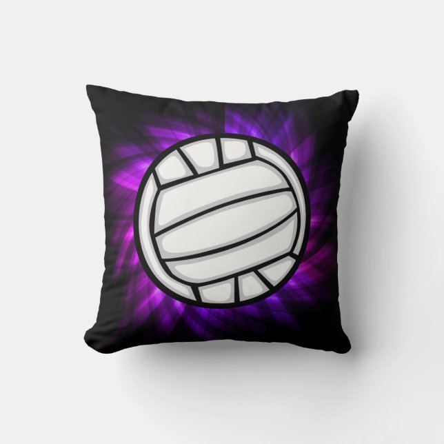 Almofada Voleibol roxo (Frente)